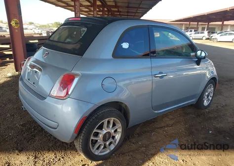 2013 Fiat 500C Pop from USA, damaged, VIN 3C3CFFDR2DT583806